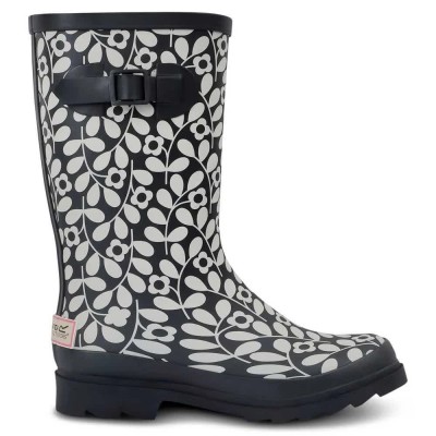 обувки,дамски,боти,дамски,високи,обувки,за,ходене,regatta,quarter,welly,boots,jasmine,flower,black