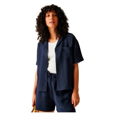 риза,с,къс,ръкав,дамски,блузи,дамски,ризи,regatta,salise,short,sleeve,shirt,blue,(navy)