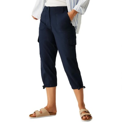 панталони,дамски,панталони,regatta,shorebella,3,4,pants,navy,(blue)