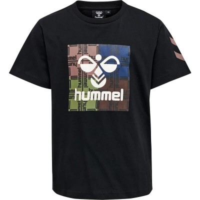 тениска,детски,тениски,hummel,bodhi,short,sleeve,t,shirt,black