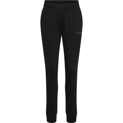 панталони,дамски,панталони,hummel,booster,tapered,pants,black
