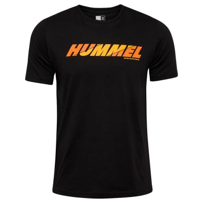 тениска,мъжки,тениски,hummel,graphic,bold,logo,short,sleeve,t,shirt,black