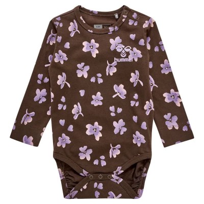 детски,облекла,за,момичета,hummel,gug,long,sleeve,body,brown,(chocolate,brown)