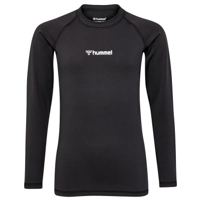 тениска,детски,тениски,hummel,performance,long,sleeve,t,shirt,black