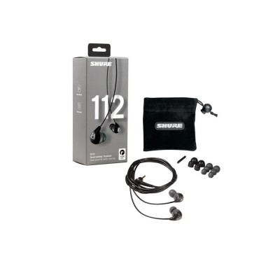 слушалки,слушалки,shure,se112,gr,earphones,grey,grey,(black)
