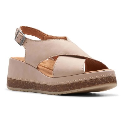 сандали,дамски,сандали,и,чехли,clarks,shoes,kassanda,step,sandals,beige,(sand,nubuck)