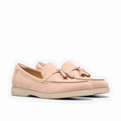 обувки,дамски,обувки,clarks,shoes,narini,edge,loafers,beige,(sand,suede)