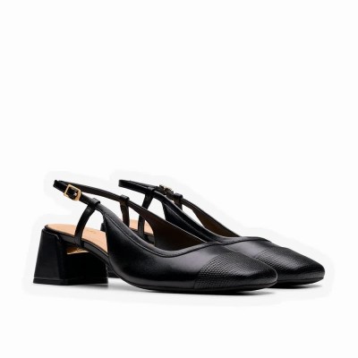 обувки,дамски,обувки,clarks,shoes,nyta45,sling,shoes,black