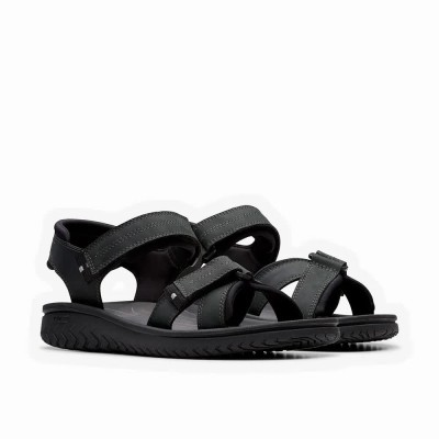 сандали,мъжки,сандали,clarks,shoes,wesley,shore,sandals,black