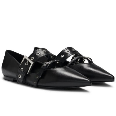 обувки,дамски,обувки,hugo,maridia,10269744,ballet,pumps,black