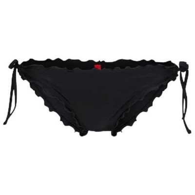 дамски,бански,костюми,hugo,ruffle,10265618,thong,bottom,black