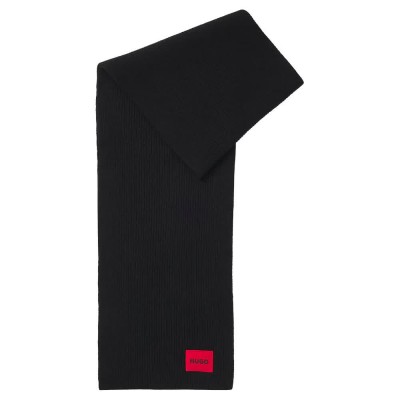 шал,ръкавици,шапки,и,шалове,hugo,saffa,scarf,black,(black)