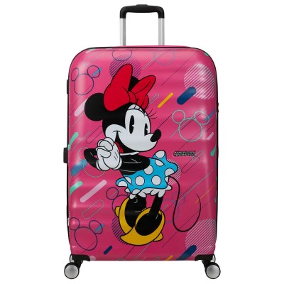 куфари,american,tourister,wavebreaker,disney,spinner,77,28,tsa,96l,trolley,bag,minnie,future,pop