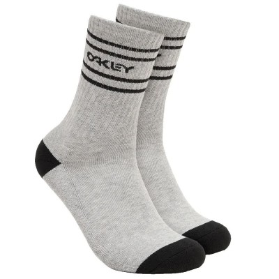 чорапи,мъжки,чорапи,oakley,icon,b1b,2.0,socks,new,granite,hthr,black,(grey)
