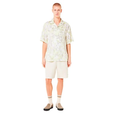 риза,с,къс,ръкав,мъжки,ризи,oakley,printed,short,sleeve,shirt,beige