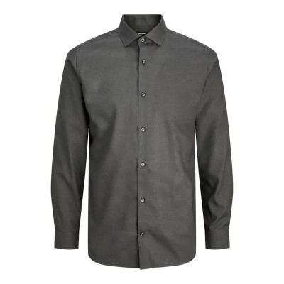 риза,с,дълъг,ръкав,мъжки,ризи,jack,&,jones,blaparker,long,sleeve,shirt,dark,grey,melange,slim,fit,(grey)