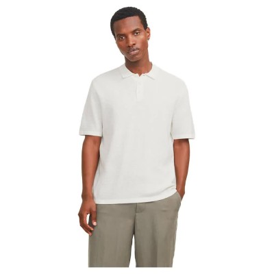 мъжки,блузи,с,яка,jack,&,jones,george,short,sleeve,polo,white,(cloud,dancer)