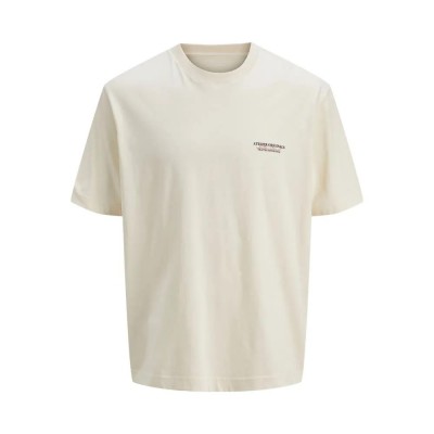 тениска,мъжки,тениски,jack,&,jones,islington,type,plus,size,short,sleeve,t,shirt,antique,white,(beige)