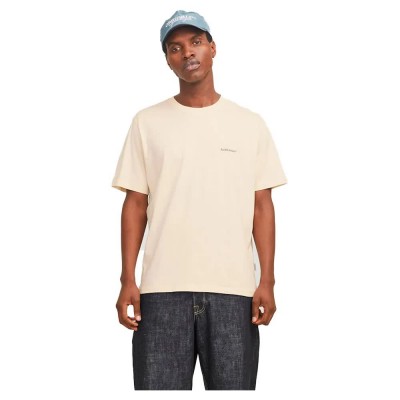 тениска,мъжки,тениски,jack,&,jones,split,back,short,sleeve,t,shirt,antique,white,(beige)
