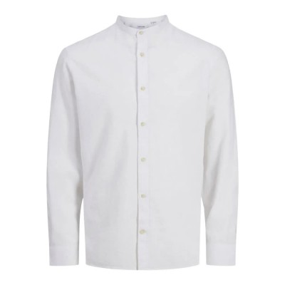 риза,с,дълъг,ръкав,мъжки,ризи,jack,&,jones,summer,band,long,sleeve,shirt,white