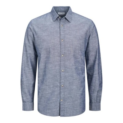 риза,с,дълъг,ръкав,мъжки,ризи,jack,&,jones,summer,long,sleeve,shirt,faded,denim,(blue)