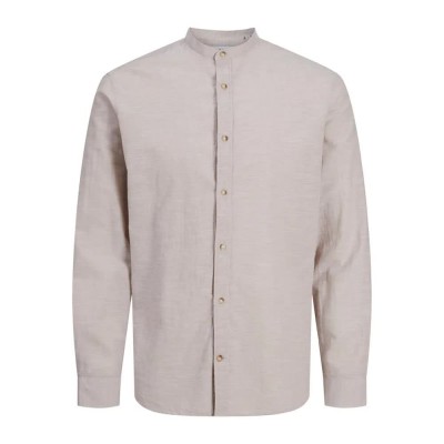 риза,с,дълъг,ръкав,мъжки,ризи,jack,&,jones,summer,band,long,sleeve,shirt,crockery,(beige)