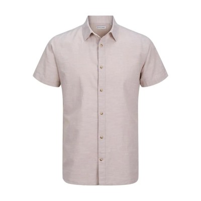 риза,с,къс,ръкав,мъжки,ризи,jack,&,jones,summer,short,sleeve,shirt,crockery,(grey)