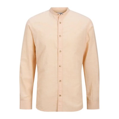 риза,с,дълъг,ръкав,мъжки,ризи,jack,&,jones,summer,band,long,sleeve,shirt,peach,parfait,(pink)
