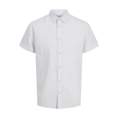 риза,с,къс,ръкав,мъжки,ризи,jack,&,jones,summer,short,sleeve,shirt,white