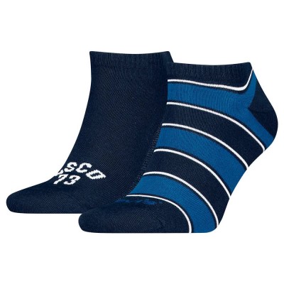 чорапи,мъжки,чорапи,levi´s,®,low,cut,rugby,stripe,socks,2,pairs,blue,(blue,combo)