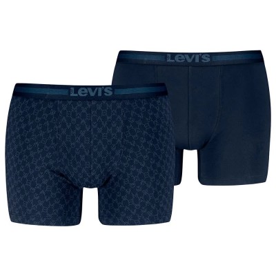боксерки,мъжко,бельо,levi´s,®,min,aop,boxers,2,units,blue,combo,(blue)