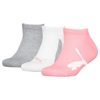 чорапи,детски,чорапи,puma,bwt,sneaker,socks,3,pairs,pink,grey,(multicolor)