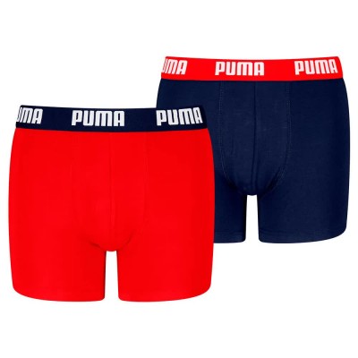 боксерки,детско,бельо,puma,everyday,basic,boxers,2,units,red,blue,(red,blue)