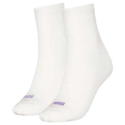 чорапи,дамски,чорапи,puma,heart,logo,short,socks,2,pairs,white,purple,(white)