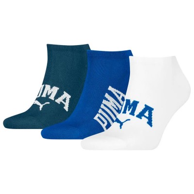чорапи,мъжки,чорапи,puma,logo,sneaker,socks,3,pairs,blue,combo,(white,blue)