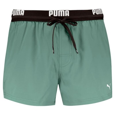 бански,гащета,мъжки,бански,костюми,puma,logo,swimming,shorts,dark,sage,(green)