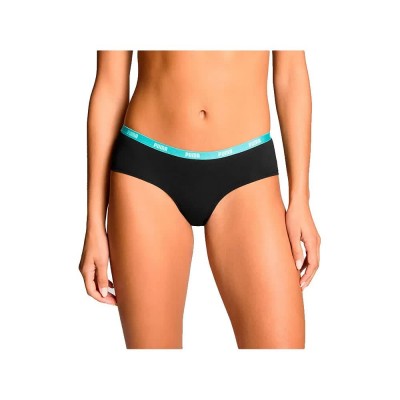 дамско,бельо,дамски,бикини,и,танкини,puma,mini,short,panties,3,units,black,combo,(black)