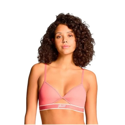 дамски,бански,костюми,puma,peek,a,boo,triangle,bikini,top,pink,(coral)