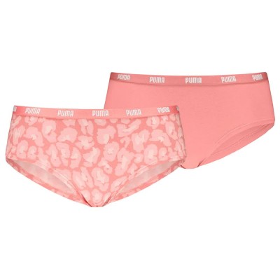 дамско,бельо,дамски,бикини,и,танкини,puma,printed,hipster,panties,2,units,red,pink,(coral)
