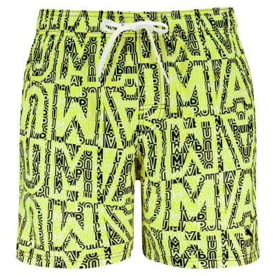 бански,гащета,мъжки,бански,костюми,puma,printed,mid,swimming,shorts,yellow