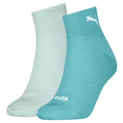 чорапи,дамски,чорапи,puma,quarter,socks,2,pairs,green,(mint,white)
