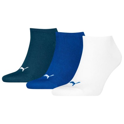 чорапи,мъжки,чорапи,puma,sneaker,plain,socks,3,pairs,blue,combo,(white,blue)