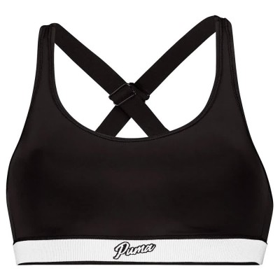 дамски,бански,костюми,puma,sporty,padded,bikini,top,black,(black)