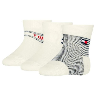 бебешки,чорапи,детски,чорапи,tommy,hilfiger,baby,giftbox,stripe,socks,3,pairs,tommy,original,(beige)