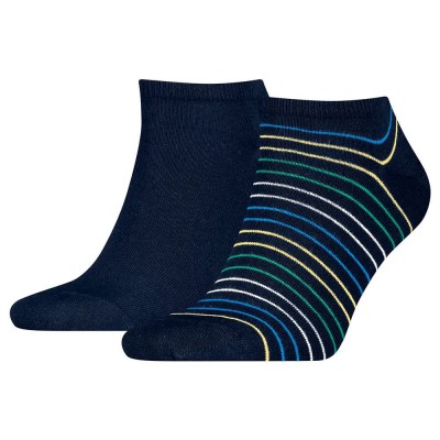 чорапи,мъжки,чорапи,tommy,hilfiger,sneaker,small,stripe,socks,2,pairs,blue,(navy,multicolor)