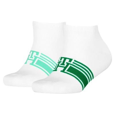 чорапи,детски,чорапи,tommy,hilfiger,sport,monogram,sneaker,socks,2,pairs,faded,green,(white)