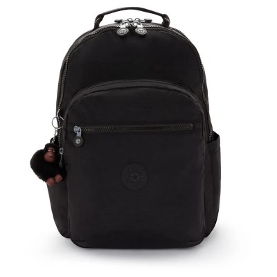 раница,раници,kipling,seoul,college,extra,backpack,black