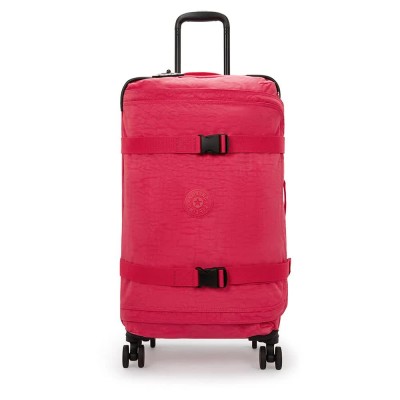 куфари,kipling,spontaneous,m,71l,trolley,bag,resort,pink,(pink)
