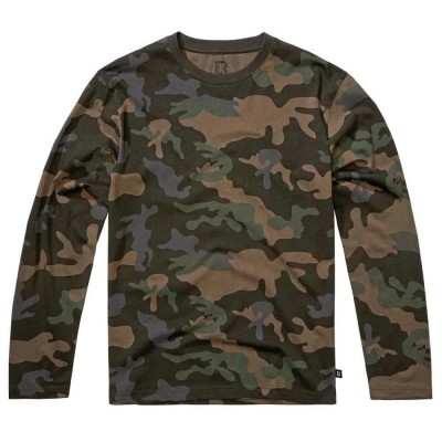 тениска,мъжки,тениски,brandit,premium,long,sleeve,t,shirt,brown,(dark,camo)