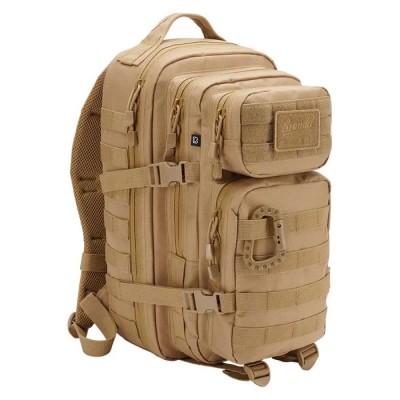 раница,раници,brandit,us,assault,25l,backpack,beige,(camel)